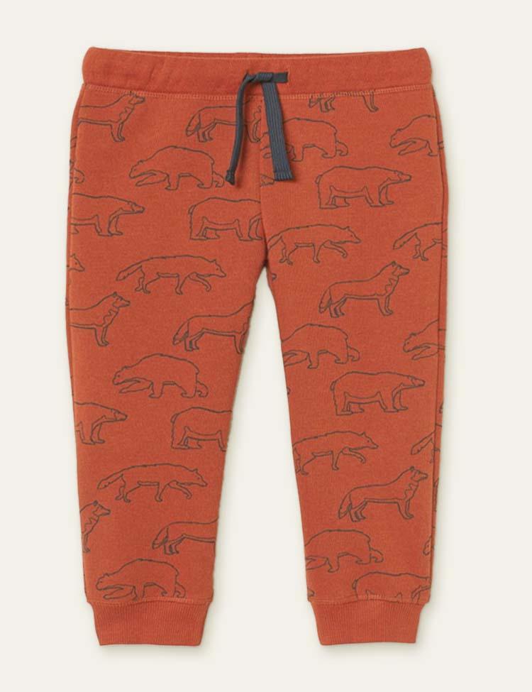 Animal Full Printed Sweatpants - Mini Berni