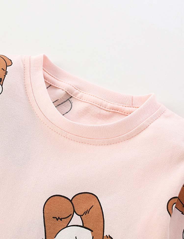 Bear Full Printed Pajamas Set - Mini Berni