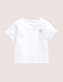 Bee&Flower Embroidered T-shirt - Mini Berni