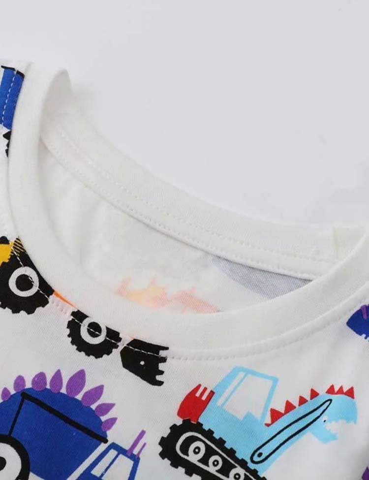 Boys' Cartoon Knitted T-shirt - Mini Berni