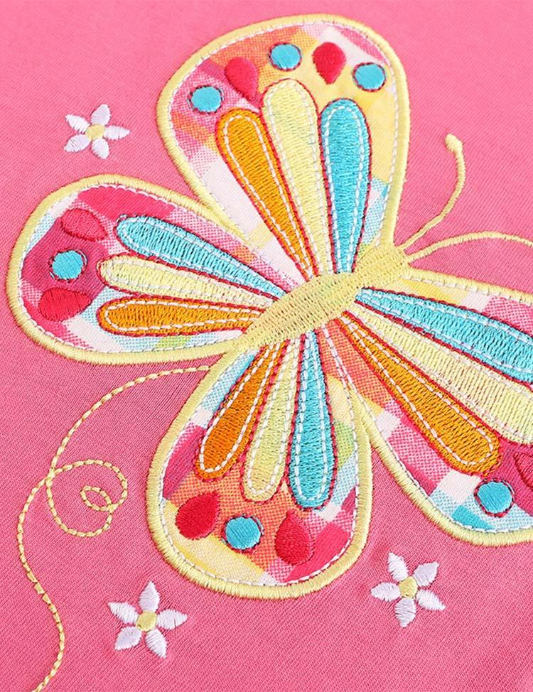 Butterfly Embroidery Sleeveless Set - Mini Berni