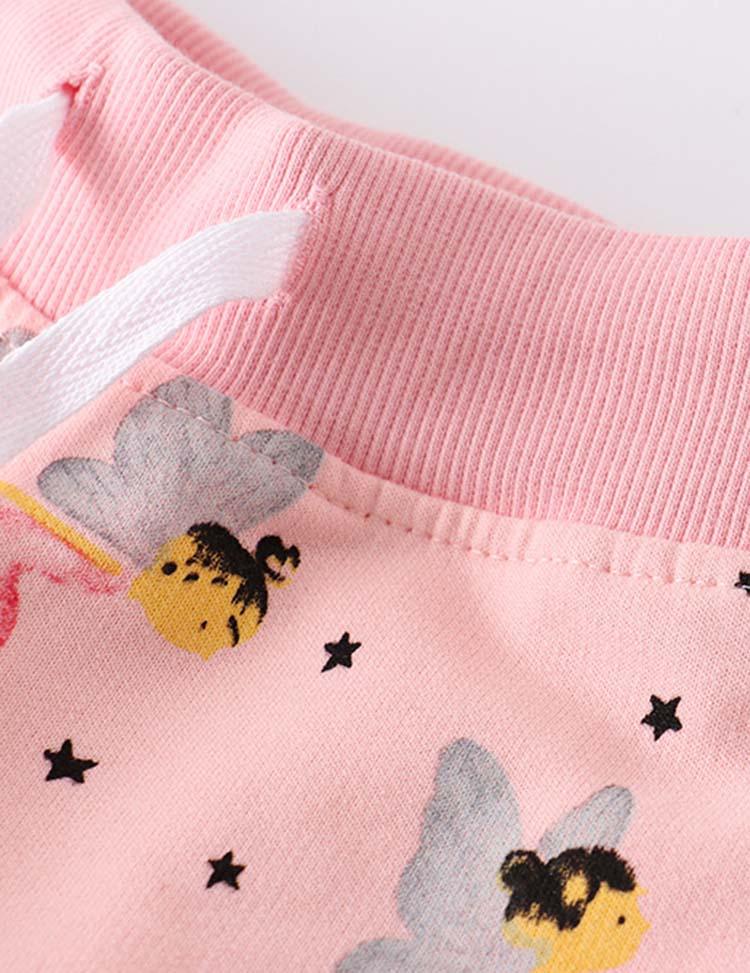Butterfly Girl Full Printed Sweatpants - Mini Berni
