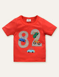 Car Appliqué T-shirt - Mini Berni