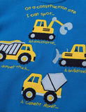 Cartoon Car Embroidered Sweatshirt - Mini Berni