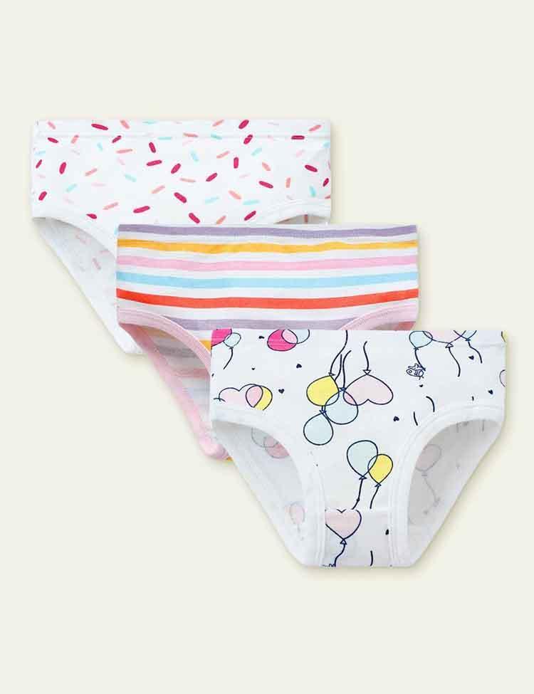 Cartoon Cute Printed Cotton Breathable Underwear - Mini Berni