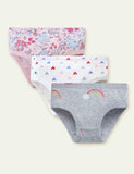 Cartoon Cute Printed Cotton Breathable Underwear - Mini Berni