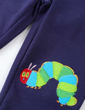 Caterpillar Embroidered Casual Pants - Mini Berni