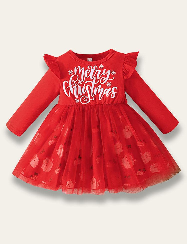 Christmas Mesh Dress - Mini Berni