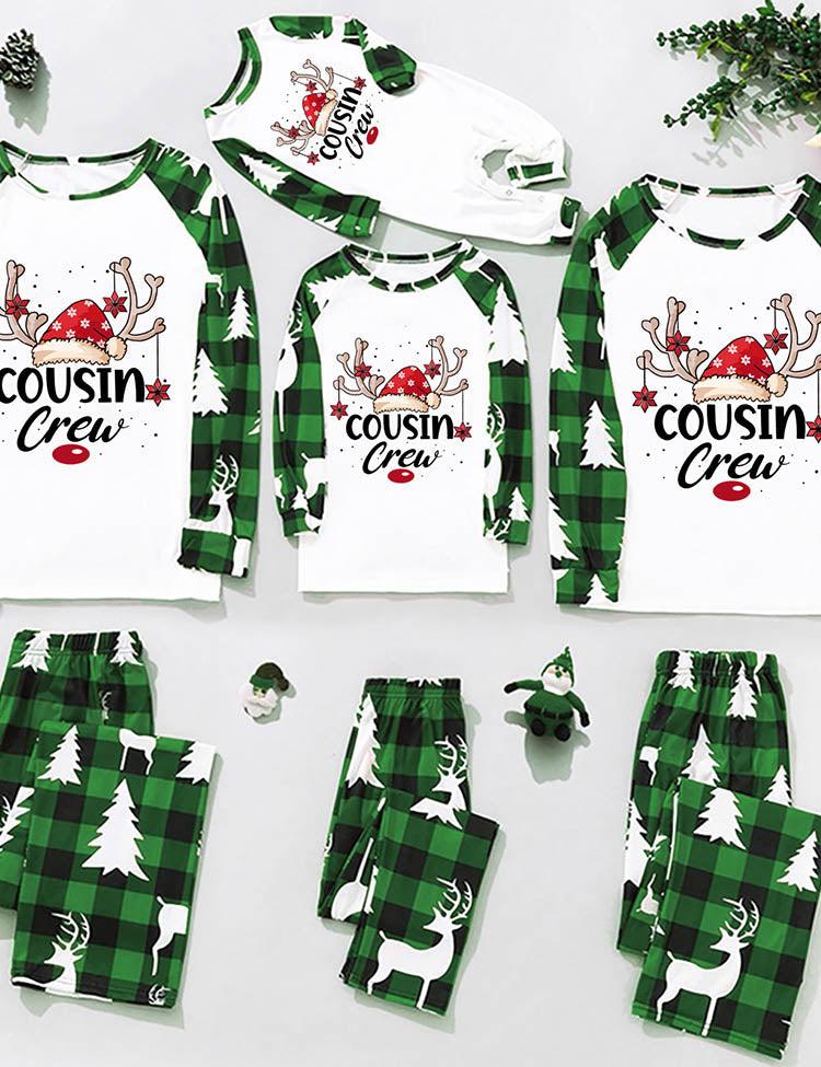 Christmas Print Family Matching Pajamas - Mini Berni