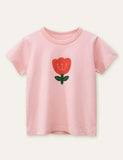 Cute Flowers Printed T-shirt - Mini Berni