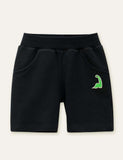 Dinosaur Cute Embroidered Shorts - Mini Berni