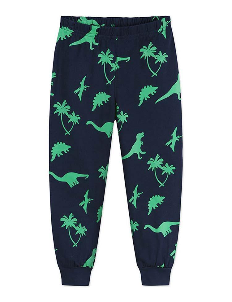 Dinosaur Printed Pajamas - Mini Berni