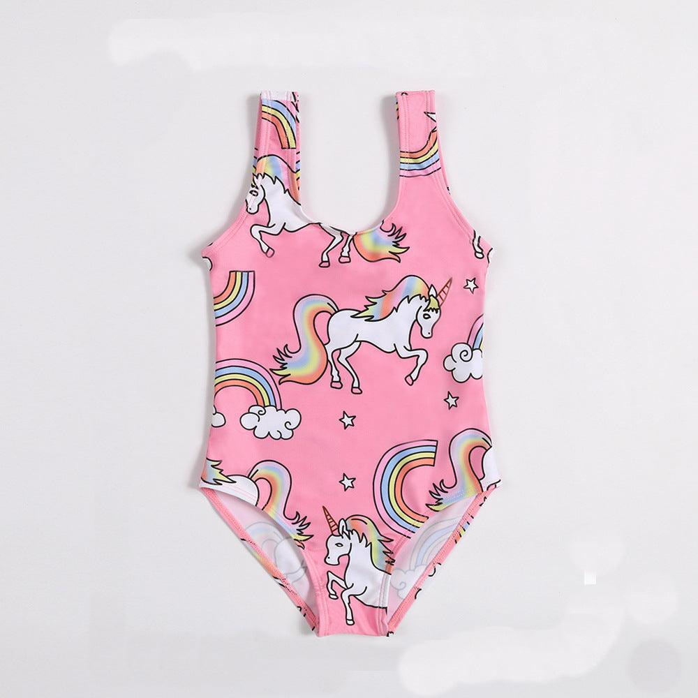 Flamingo Print Swimsuit - Mini Berni