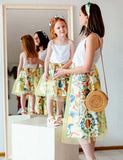 Floral Mesh Family Matching Dress - Mini Berni