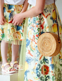 Floral Mesh Family Matching Dress - Mini Berni