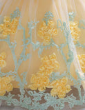 Floral Mesh Party Dress - Mini Berni