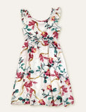 Floral Printed Family Matching Dress - Mini Berni