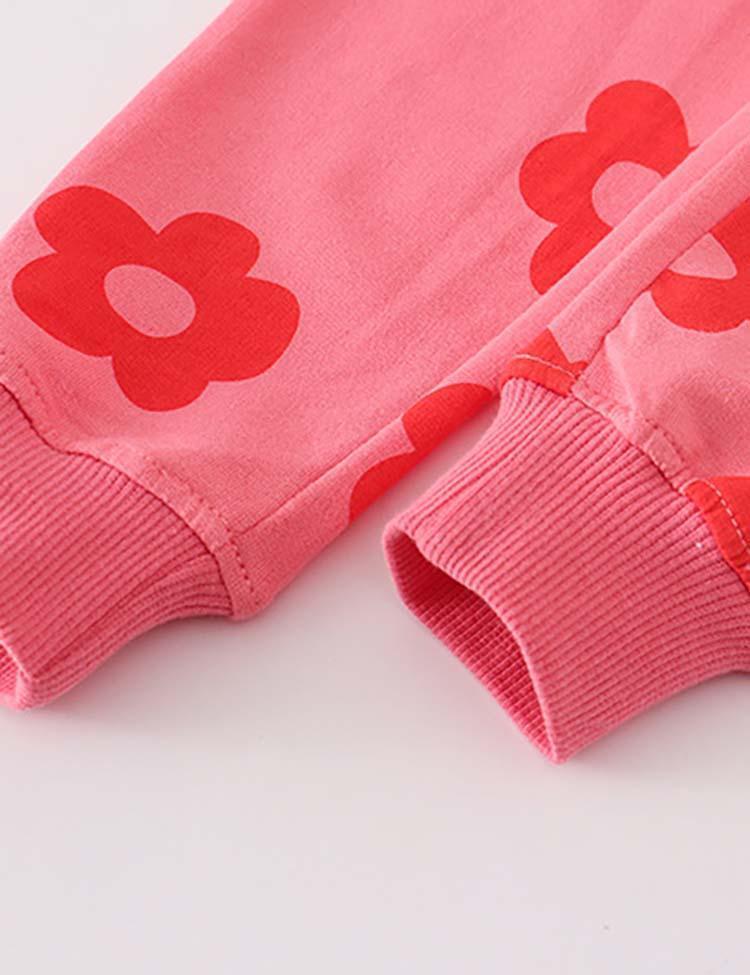 Flower Print Sweatpants - Mini Berni