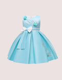 Flower Sleeveless Party Dress - Mini Berni