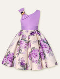 Flower Sleeveless Party Dress - Mini Berni
