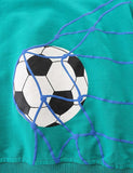 Football Printed Sweatshirt - Mini Berni