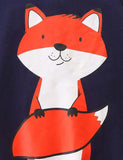 Fox Print Sweatshirt - Mini Berni