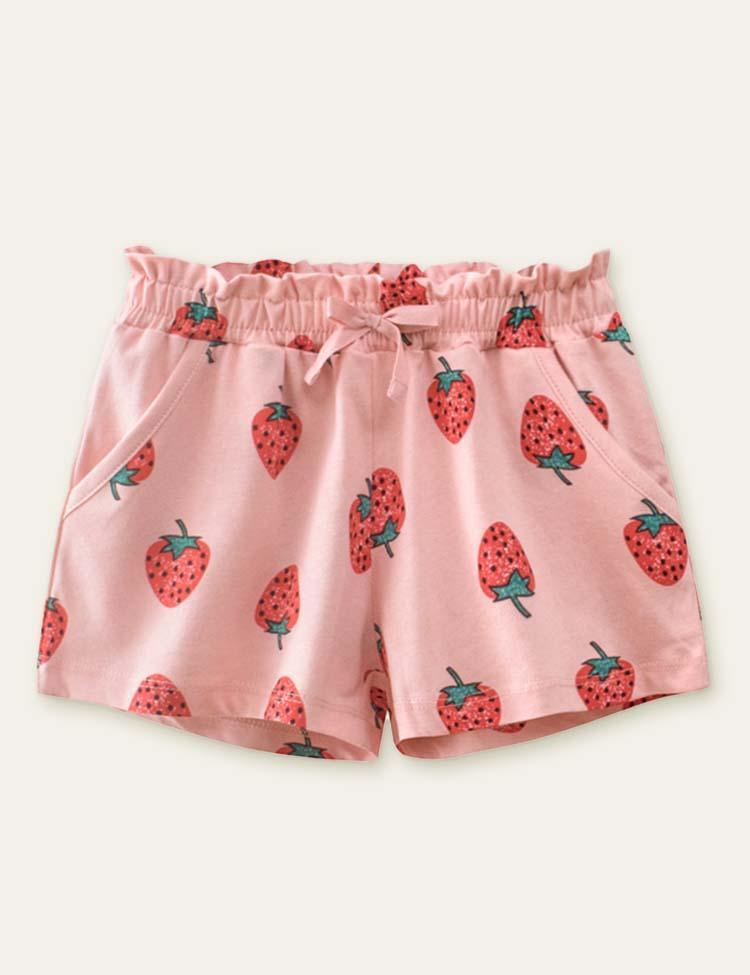 Fruit Printed Shorts - Mini Berni
