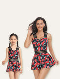 Full Printed Family Matching Swimsuit - Mini Berni
