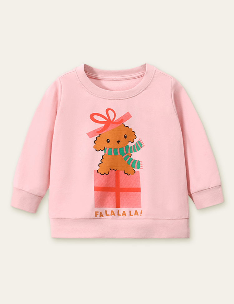 Gift Puppy Printed Sweatshirt - Mini Berni