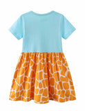 Giraffe Appliqué Dress - Mini Berni