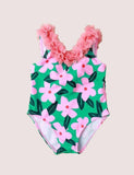 Girls' One-Piece Flower Swimsuit - Mini Berni