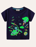 Glowing Universe T-shirt - Mini Berni