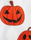 Halloween Pumpkin Printed Long Sleeve T-shirt - Mini Berni