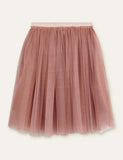Holiday Mesh Knee Length Skirt - Mini Berni