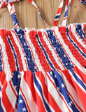 Independence Day Striped Dress - Mini Berni