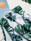 Leaf Printed Family Matching Swimsuit - Mini Berni