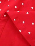 Love Printed Long Sleeve Dress - Mini Berni
