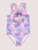 Mermaid Shell Sequined Swimsuit - Mini Berni