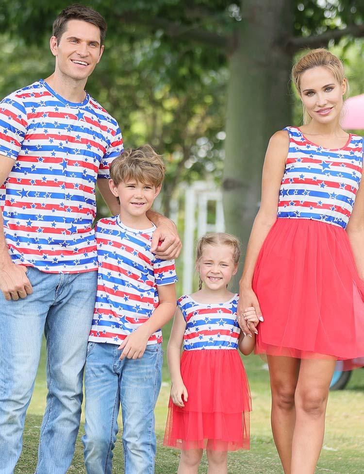 Mesh Family Matching Dress - Mini Berni