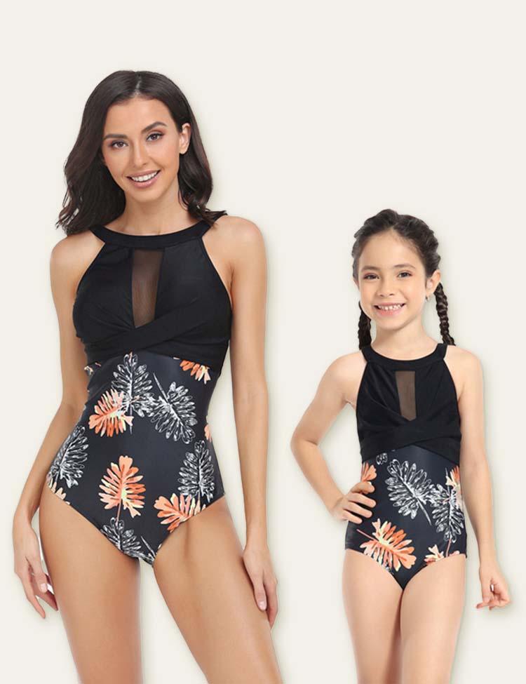 One-Piece Family Matching Swimsuit - Mini Berni