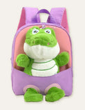 Plush Doll Crocodile Schoolbag Backpack - Mini Berni