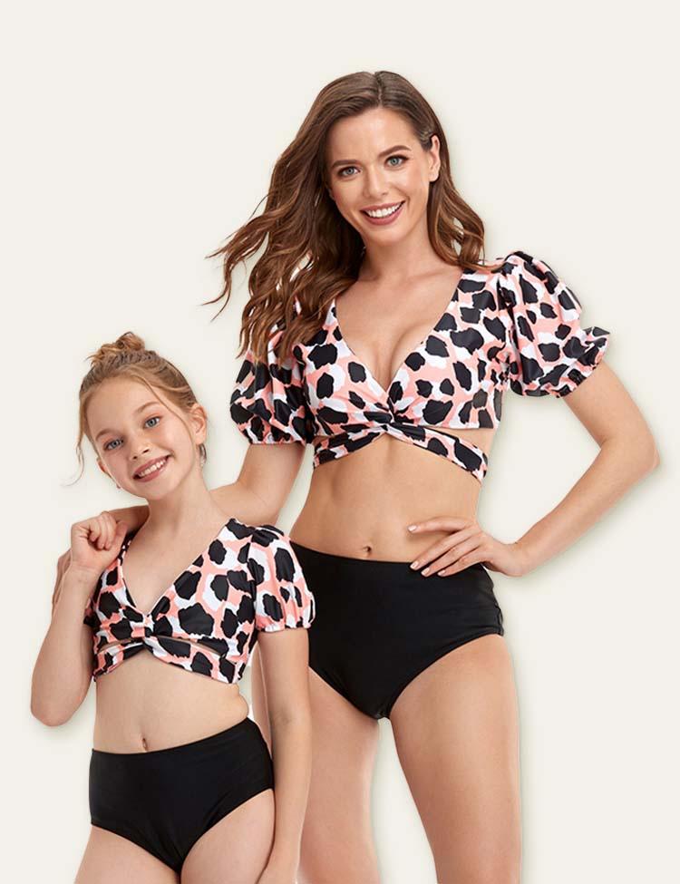 Printed Family Matching Swimsuit - Mini Berni