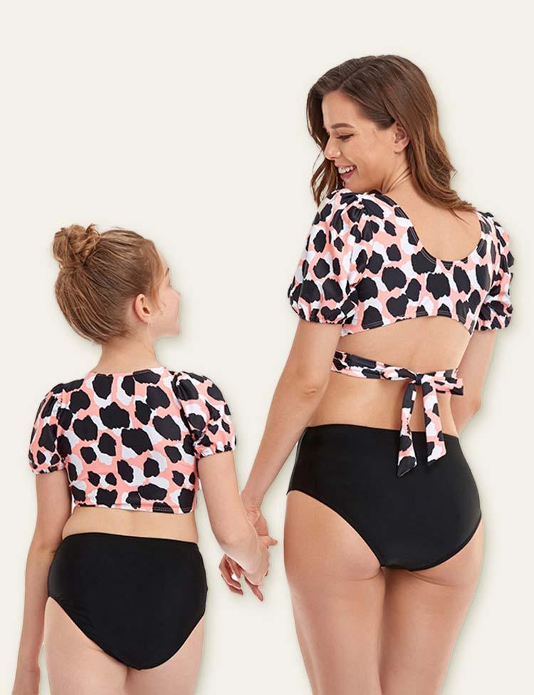 Printed Family Matching Swimsuit - Mini Berni
