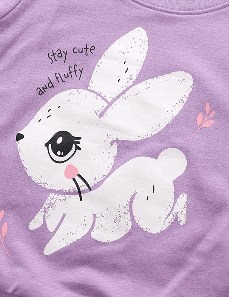 Rabbit Print Sweatshirt - Mini Berni