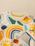 Rainbow Animal Full Printed Sweatshirt - Mini Berni