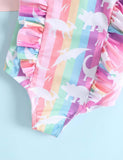 Rainbow Dinosaur Swimsuit - Mini Berni