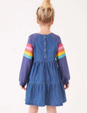 Rainbow Sleeve Dress - Mini Berni
