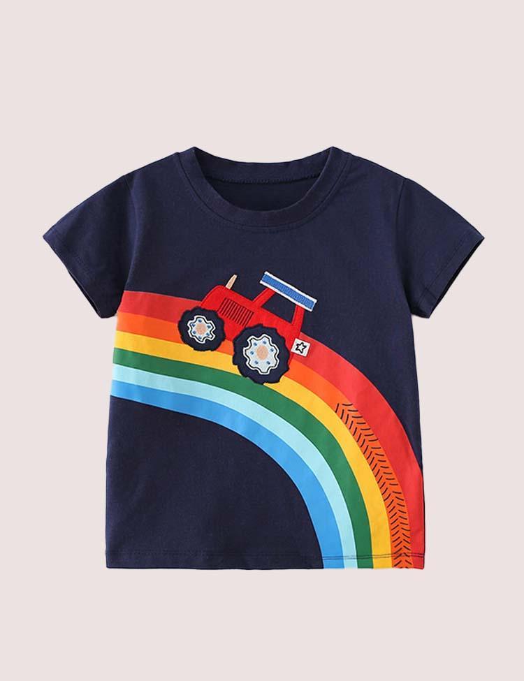 Rainbow Truck T-shirt - Mini Berni