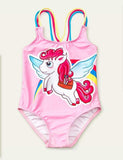 Rainbow Unicorn One-Piece Swimsuit - Mini Berni