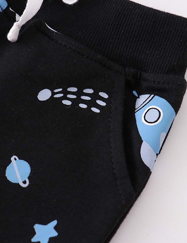 Rocket Star Printed Sweatpants - Mini Berni